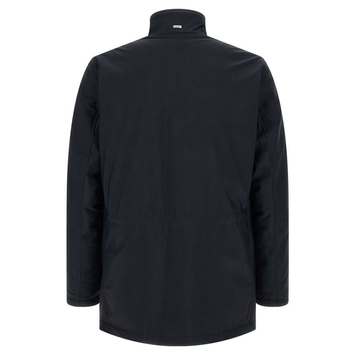 Herno Blue Polyamide Full-Length Jacket