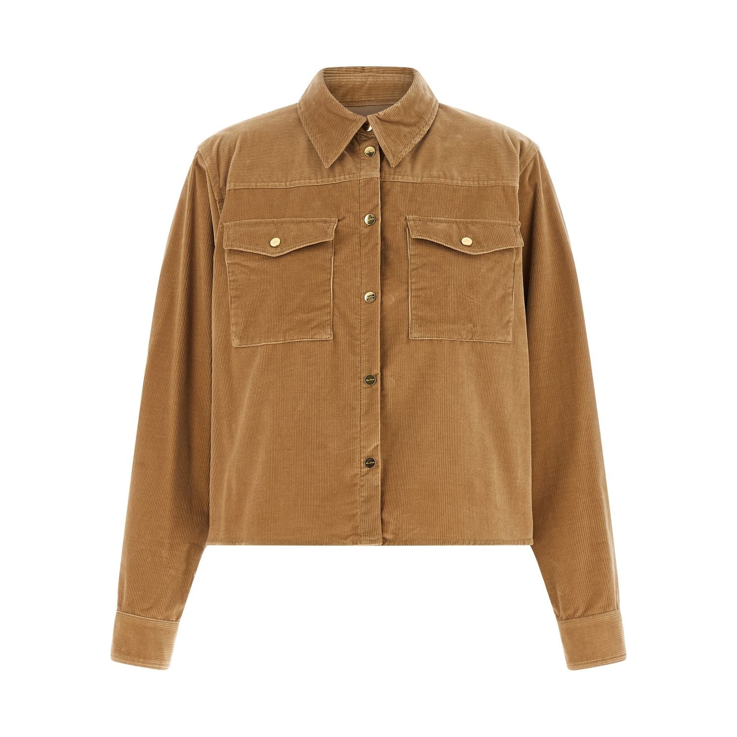 Max Mara Beige Cotton Denim Jacket