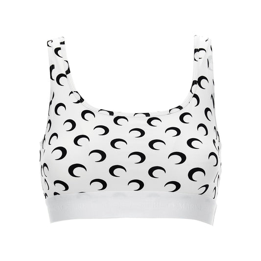 Marine Serre Bicolor Polyamide Sport Bra