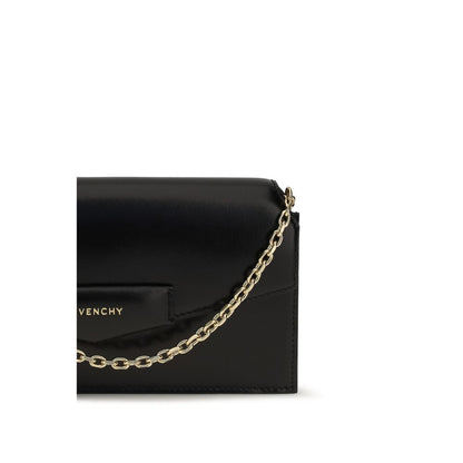 Givenchy Black Calf Leather Bos Taurus Clutch Bag