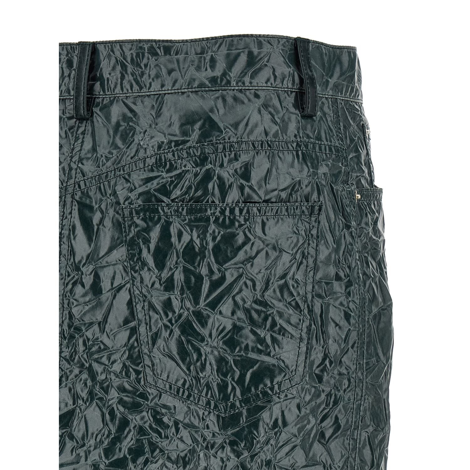 Marni Bicolor Polyester Midi Skirt