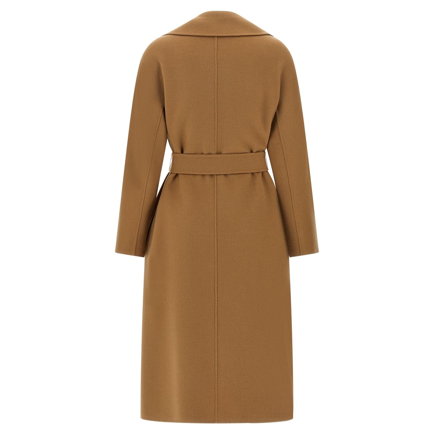 Max Mara Beige Virgin Wool Coat