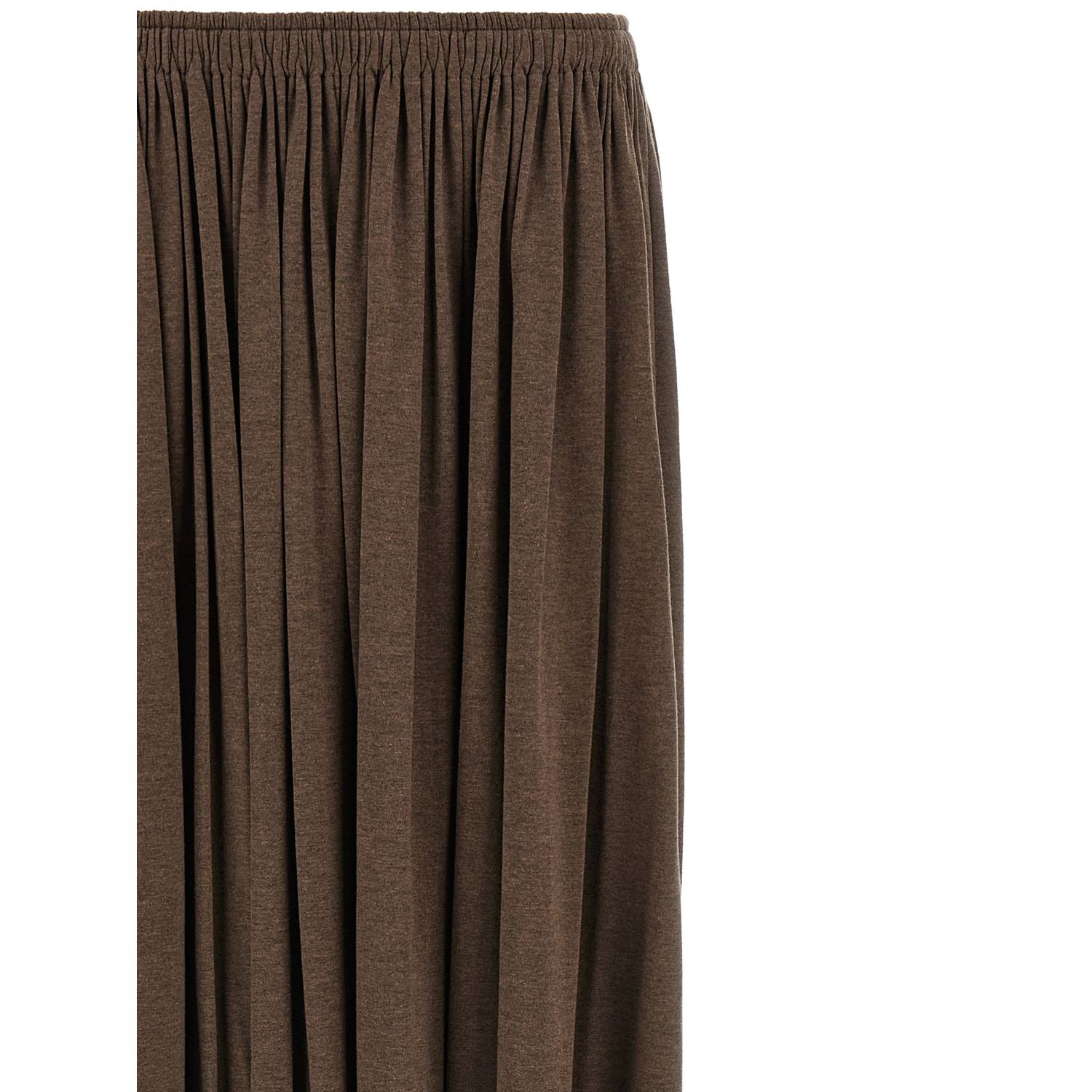 Max Mara Brown Lyocell Mini Skirt