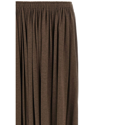 Max Mara Brown Lyocell Mini Skirt
