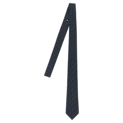 Gucci Blue Silk Tie