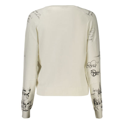 Desigual White Viscose Women's Top