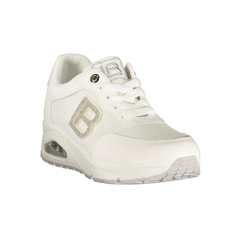 Laura Biagiotti Bianco Polyurethane Women's Sneaker