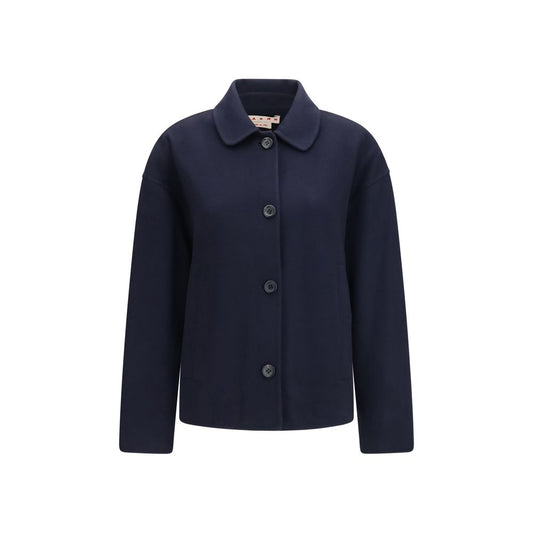 Marni Blue Wool Oves Aries Jacket