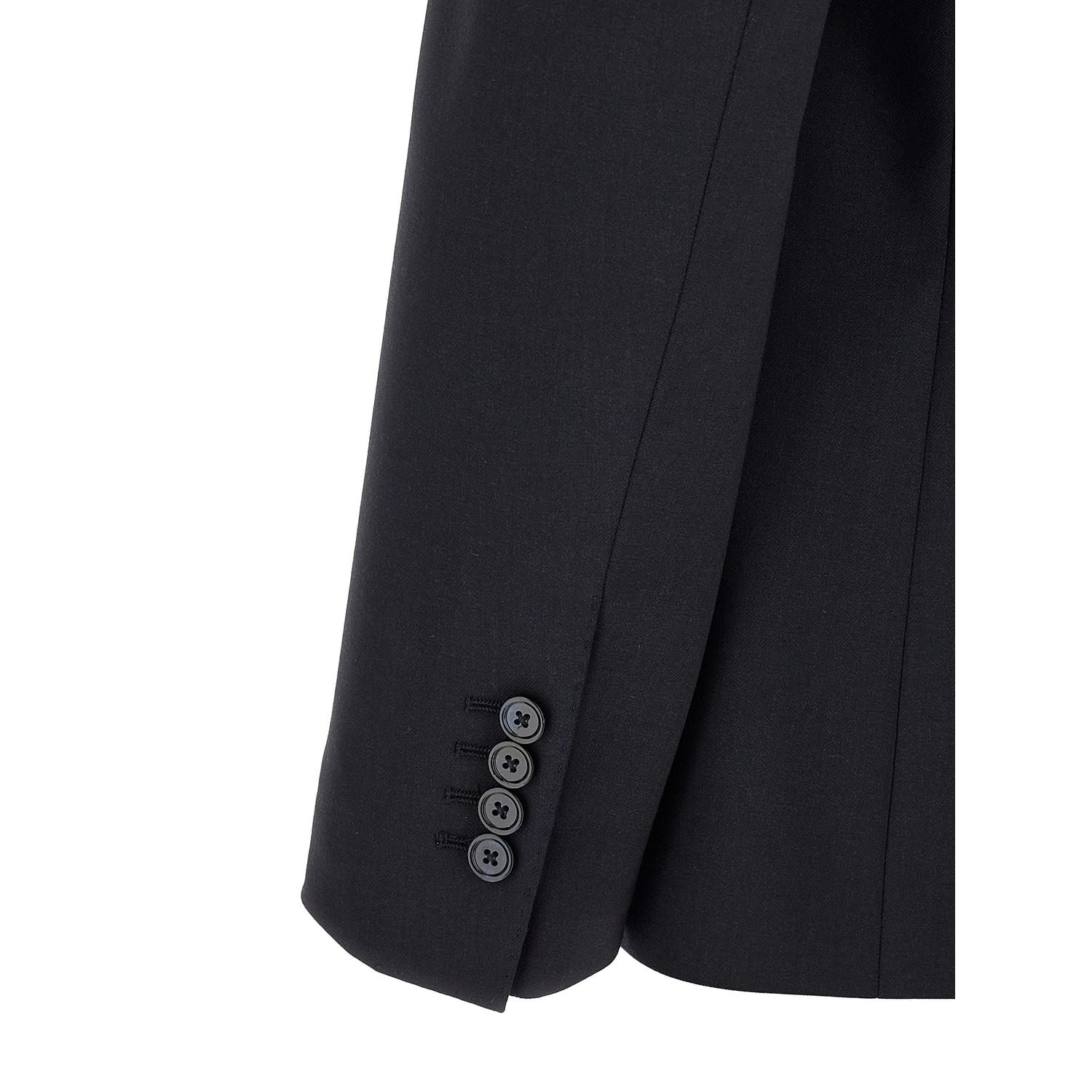 Dolce & Gabbana Blue Virgin Wool Two-Piece Suit