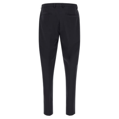 Dolce & Gabbana Blue Virgin Wool Two-Piece Suit