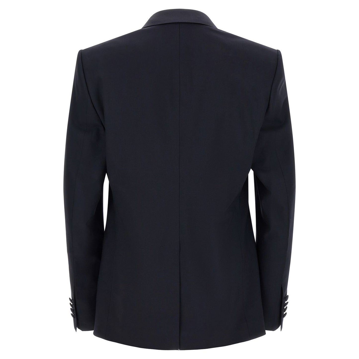 Dolce & Gabbana Blue Virgin Wool Two-Piece Suit