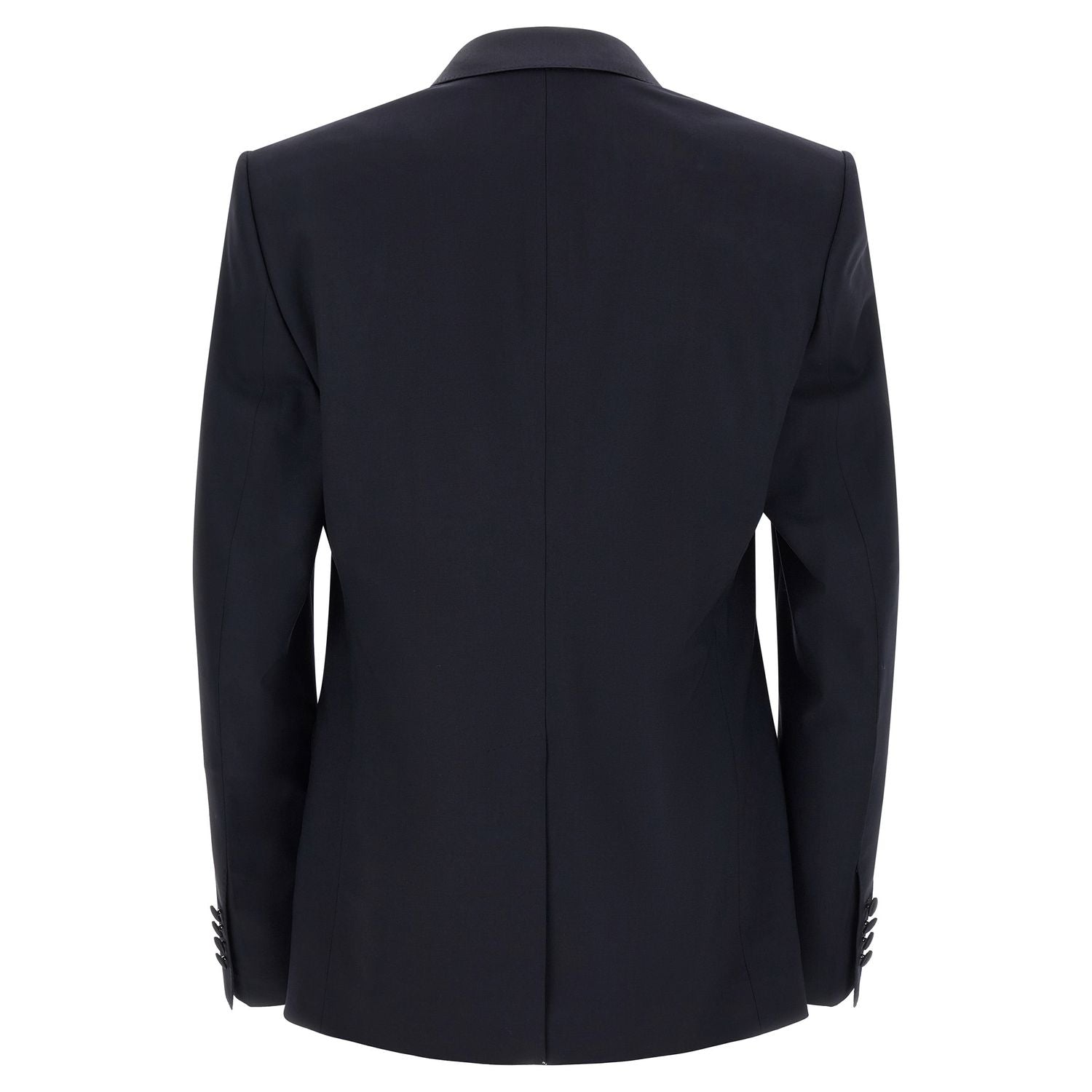 Dolce & Gabbana Blue Virgin Wool Two-Piece Suit