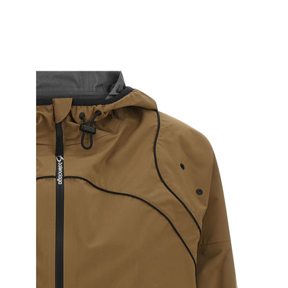Balenciaga Brown Polyester Shell Jacket