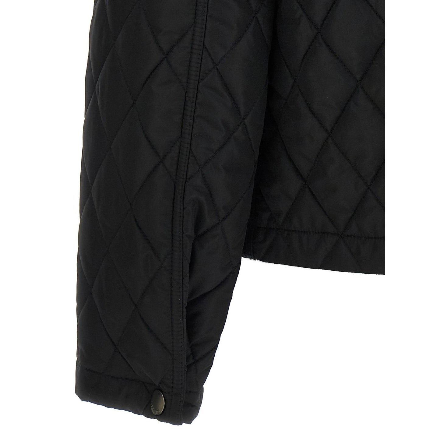 Burberry Black Polyamide Full-Length Jacket