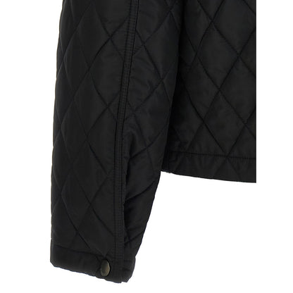 Burberry Black Polyamide Full-Length Jacket