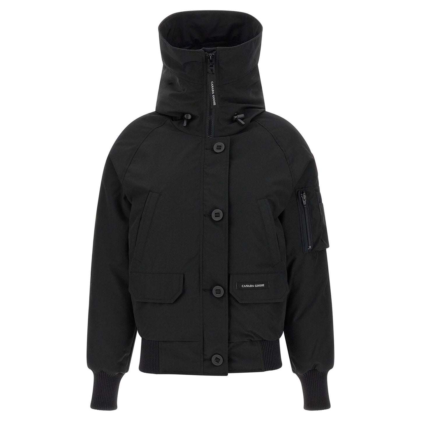 Canada Goose Black Polyester Bomber