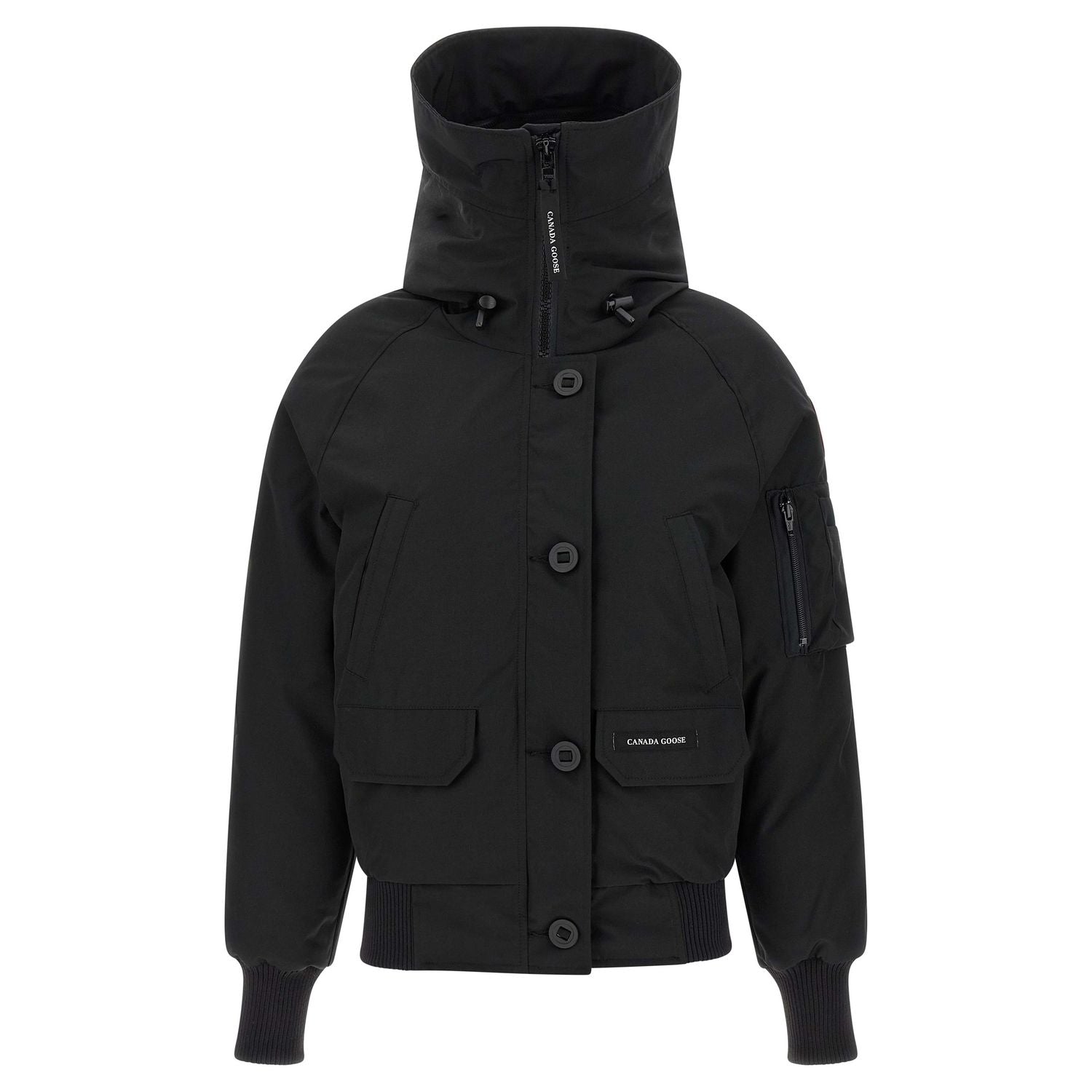 Canada Goose Black Polyester Bomber