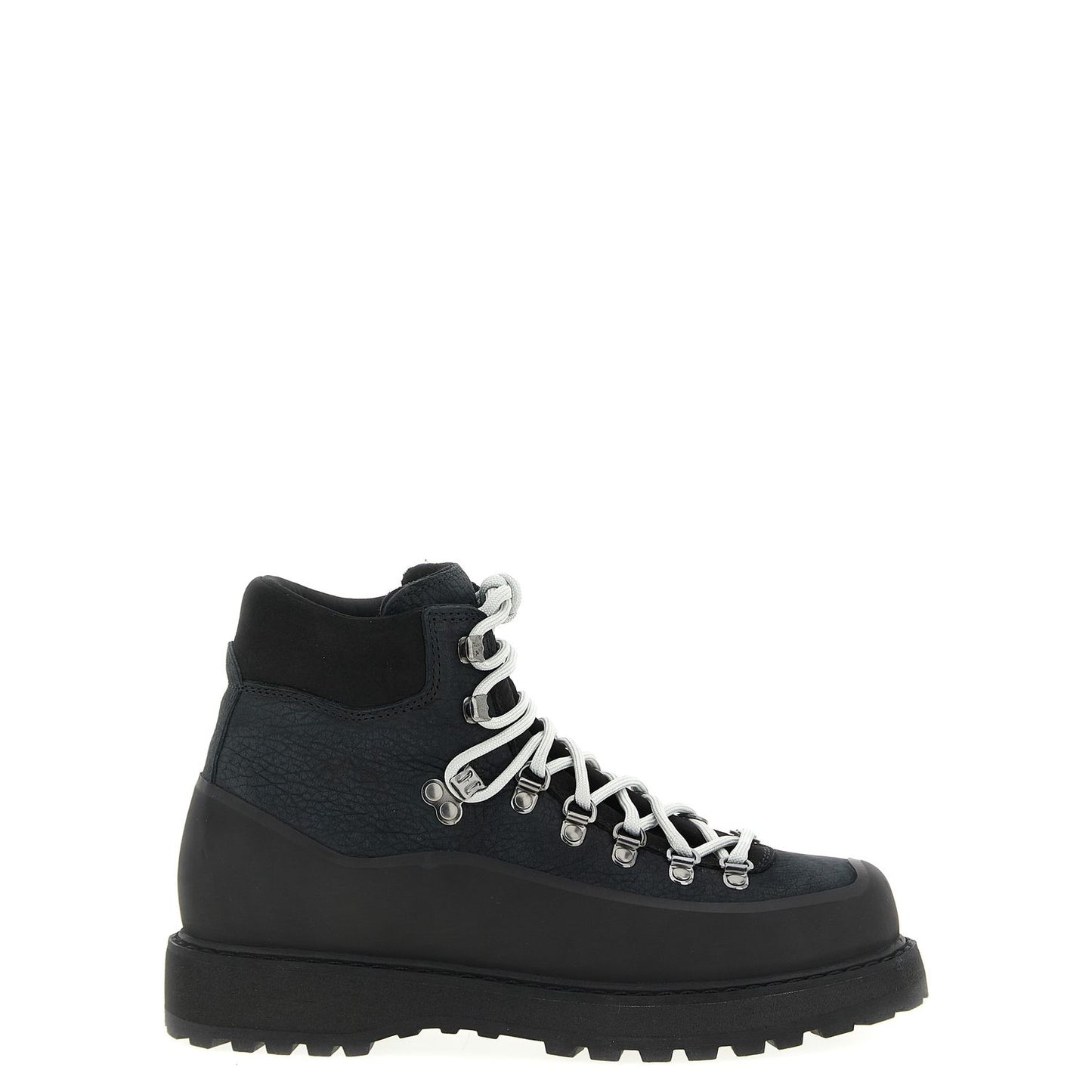 Diemme Black Cowhide Ankle Boots