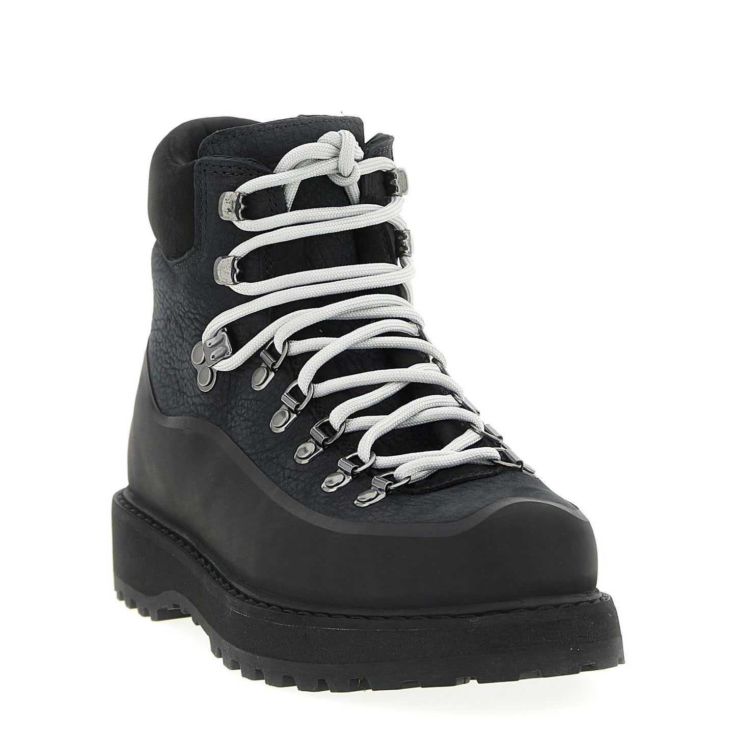 Diemme Black Cowhide Ankle Boots