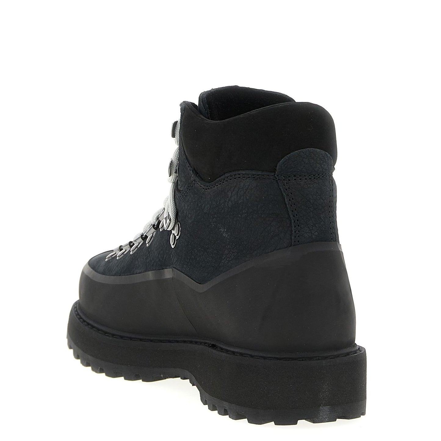 Diemme Black Cowhide Ankle Boots