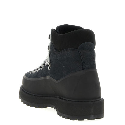 Diemme Black Cowhide Ankle Boots