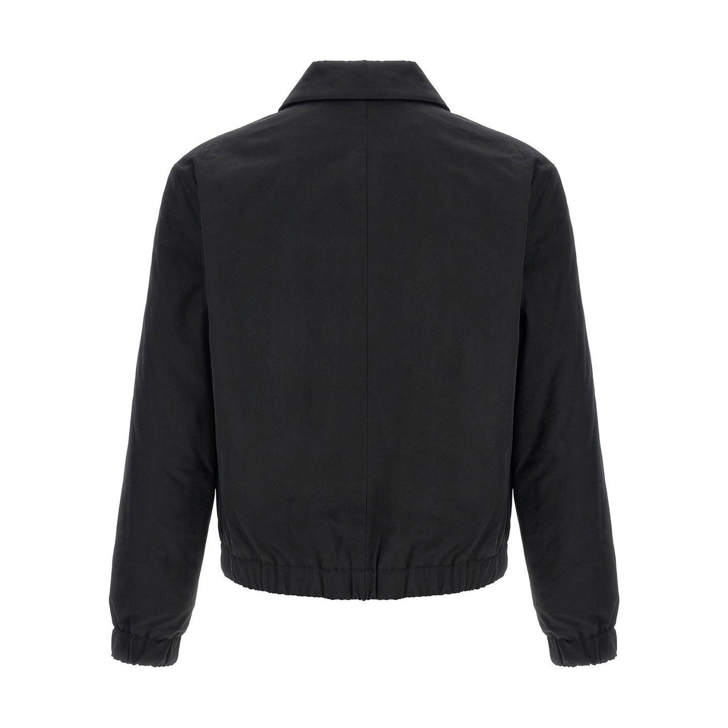 Ami Paris Black Cotton Bomber