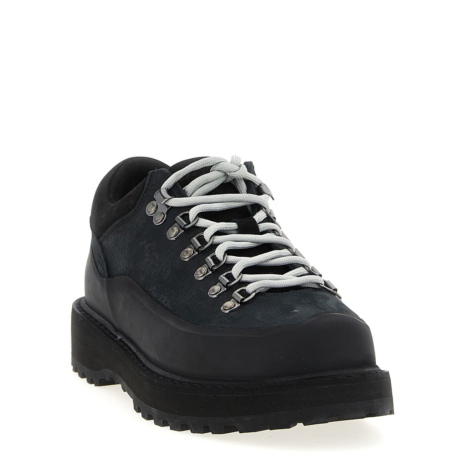 Diemme Black Cowhide Ankle Boots