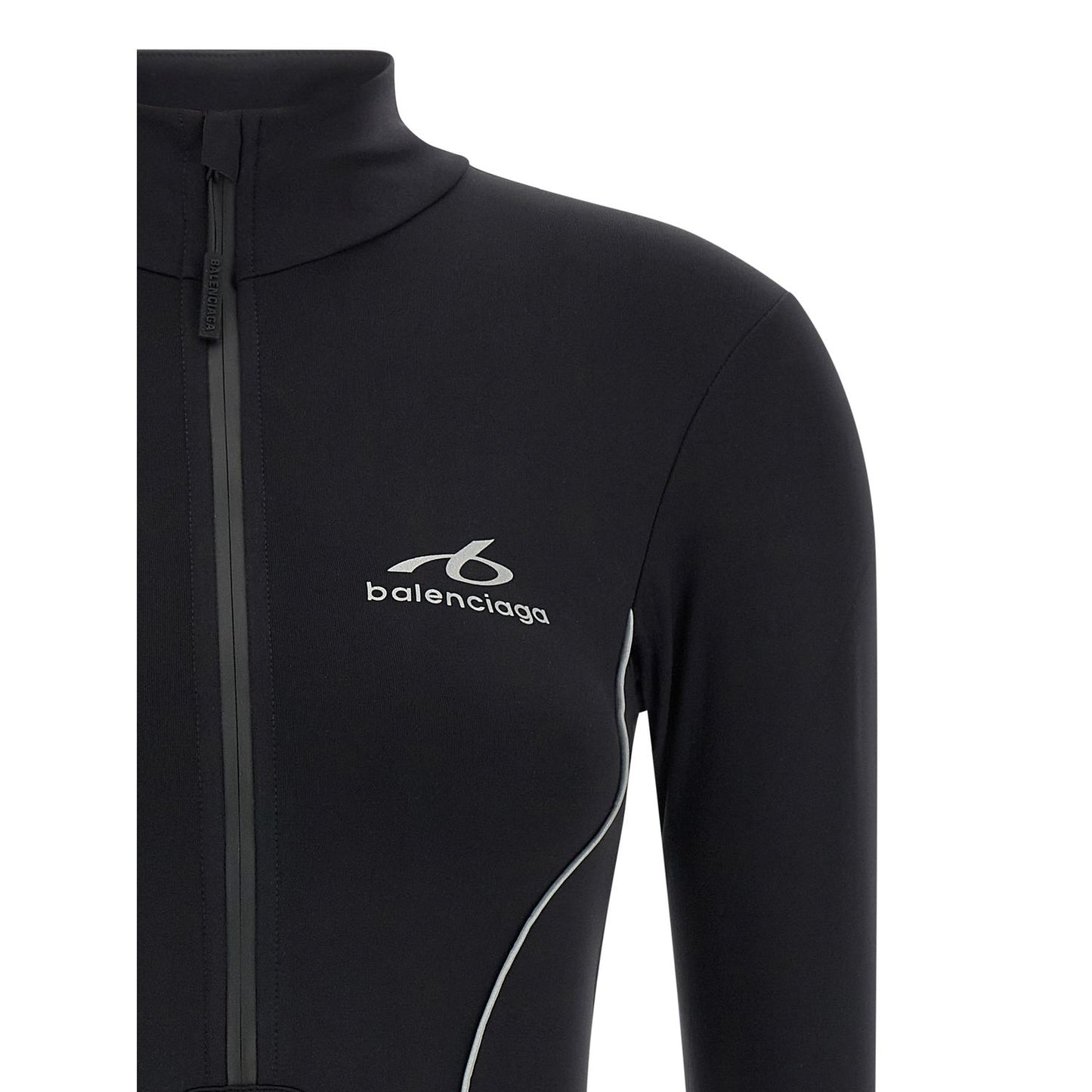 Balenciaga Black Polyamide Bodysuit