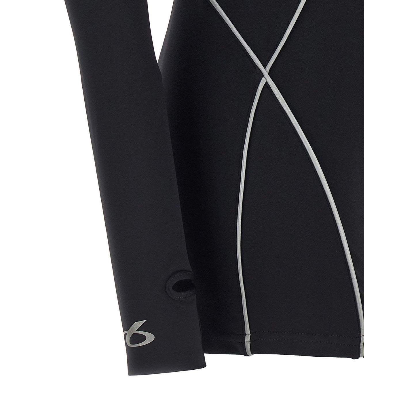 Balenciaga Black Polyamide Bodysuit