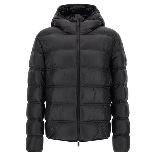 Moncler Black Polyamide Full-Length Jacket