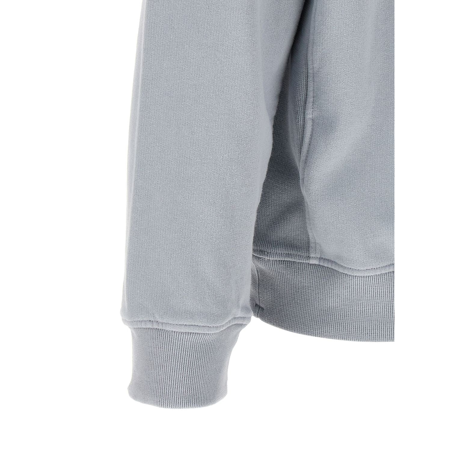 Stone Island Gray Cotton Sweatshirt