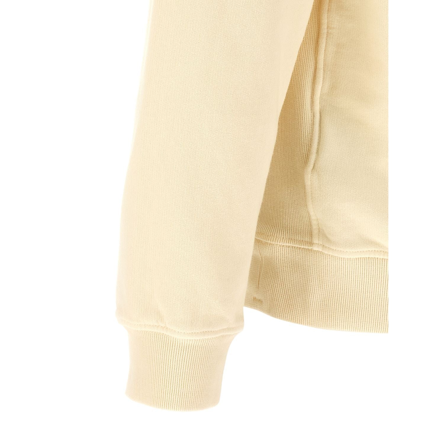 Stone Island White Cotton Sweatshirt