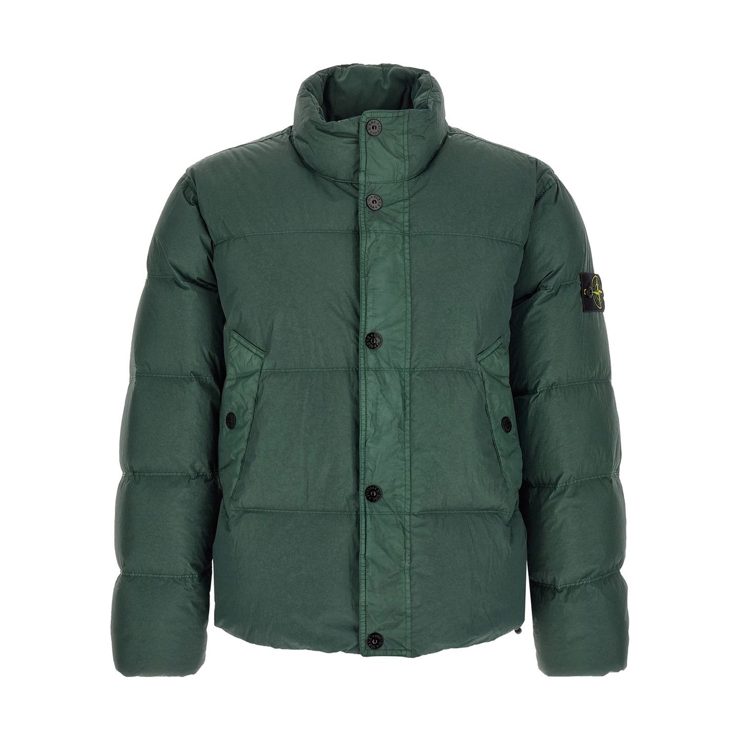 Stone Island Bicolor Polyamide Full-Length Jacket