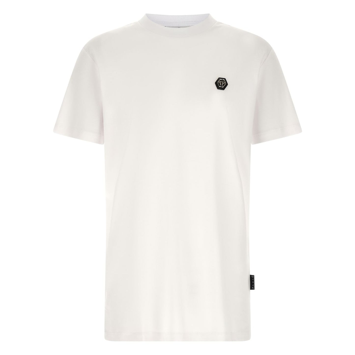 Philipp Plein White Cotton T-Shirt
