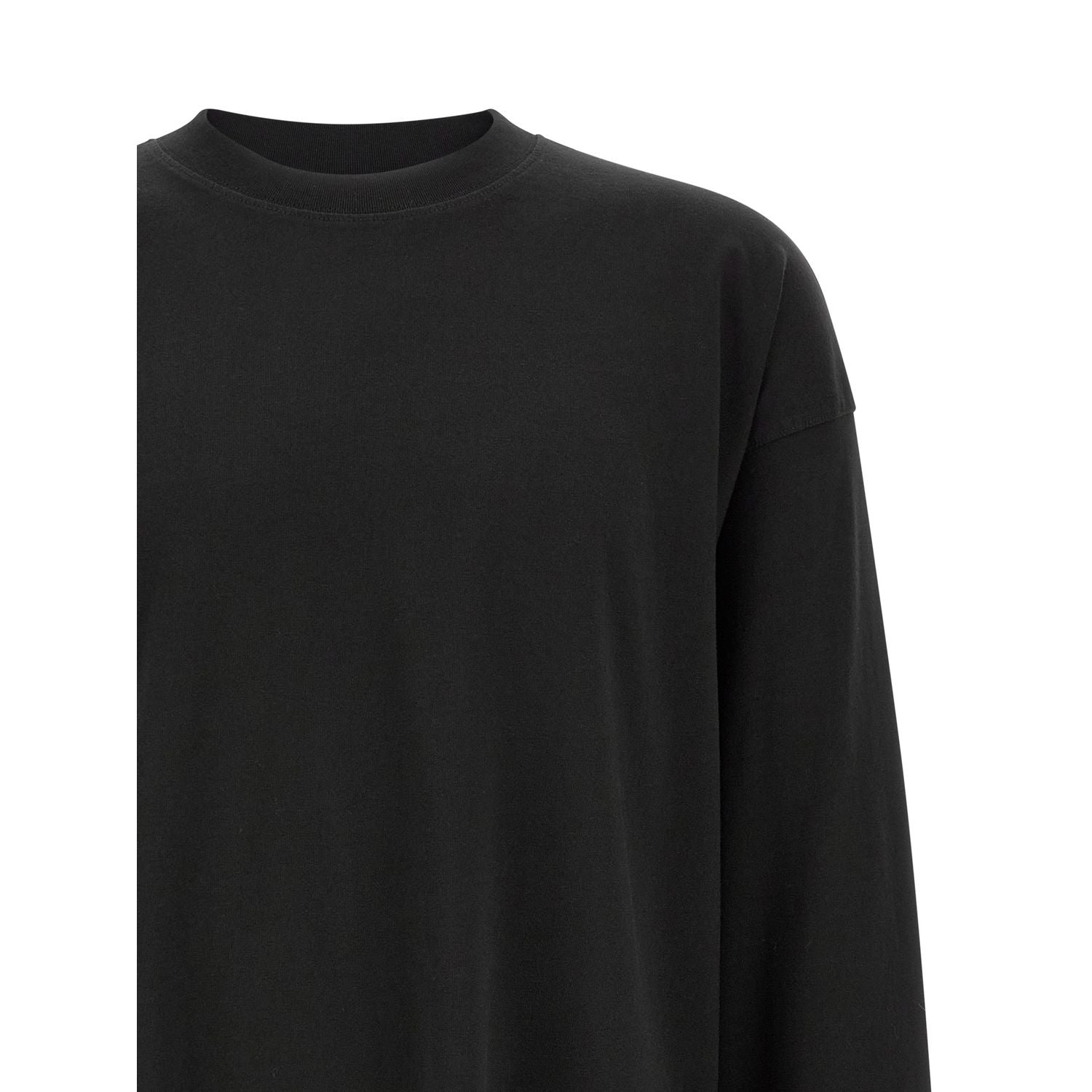 Dries Van Noten Black Cotton T-Shirt
