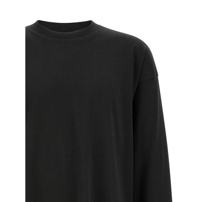 Dries Van Noten Black Cotton T-Shirt