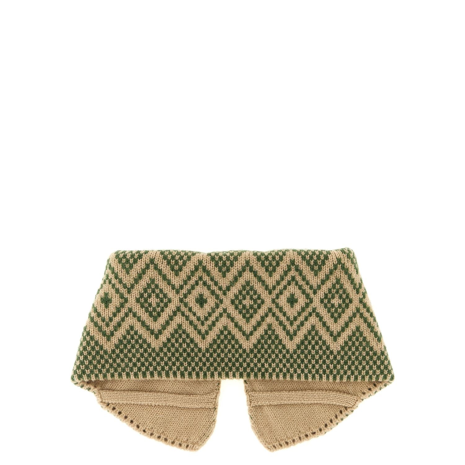 Dries Van Noten Beige Wool Scarf