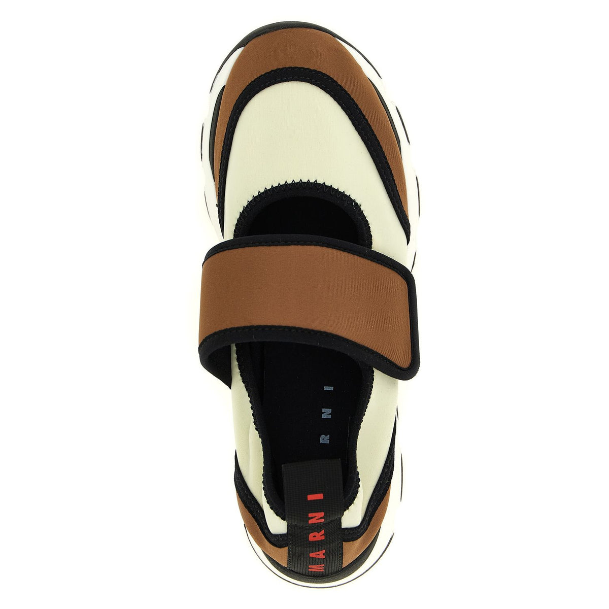 Marni Multicolor Polyamide Athletic Sneakers