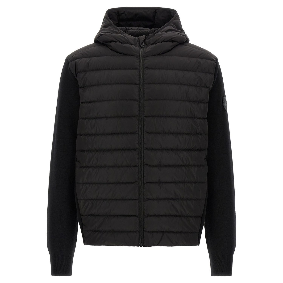 Canada Goose Black Wool Full-Length Jacket