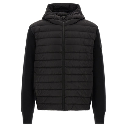 Canada Goose Black Wool Full-Length Jacket