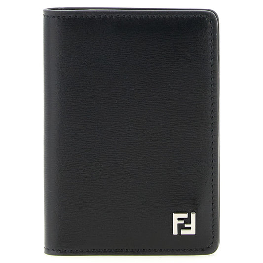 Fendi Black Calfskin Cardholder