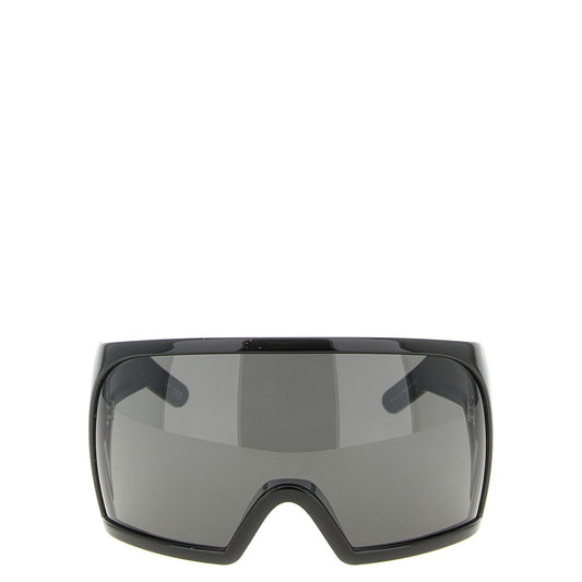 Rick Owens Black Nylon Sunglasses