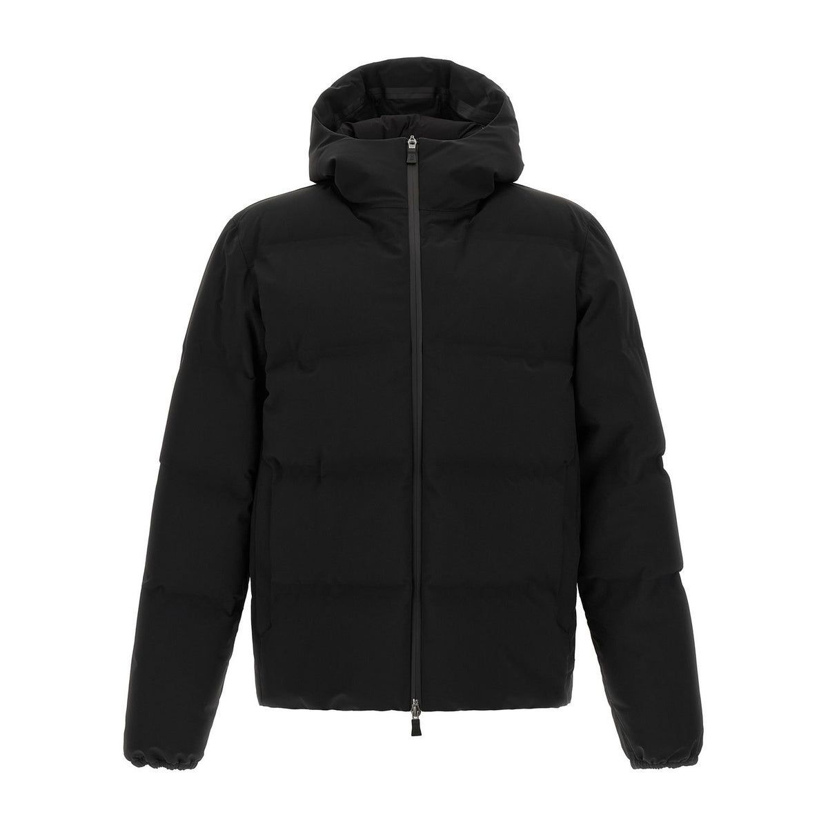 Herno Black Polyamide Full-Length Jacket