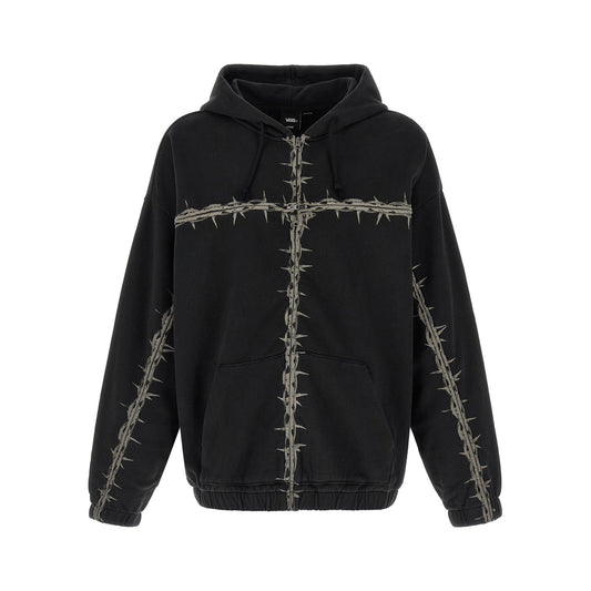 Vans Black Cotton Sweatshirt
