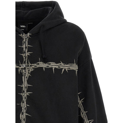 Vans Black Cotton Sweatshirt