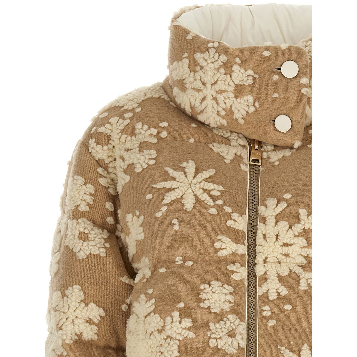 Herno Beige Polyester Full-Length Jacket
