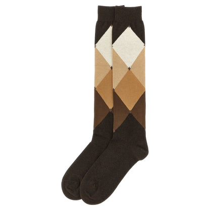 Ballantyne Brown Cotton Socks