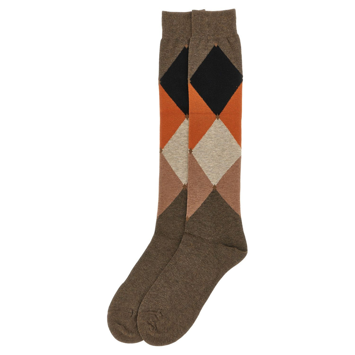 Ballantyne Brown Cotton Socks