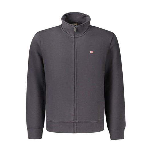 Napapijri Black Cotton Men's Sweatshirt