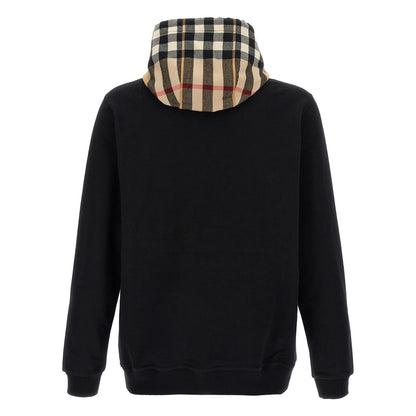 Burberry Black Cotton Sweatshirt